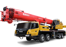 Concrete pump truck