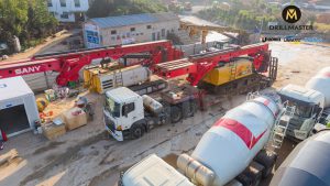 Used SANY SR235 Rotary Drilling Rig – Middle East
